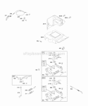 Controls Governor Spring Diagram and Parts List for 21C337-0110-E1  Briggs and Stratton Engine